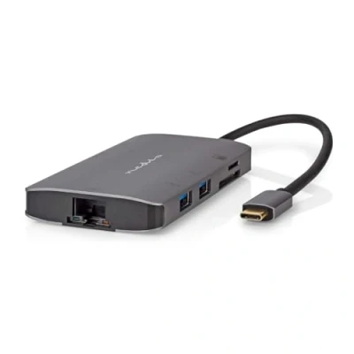 Bild av Nedis CCBW64240AT02 laptop dock/port replicator USB Hub