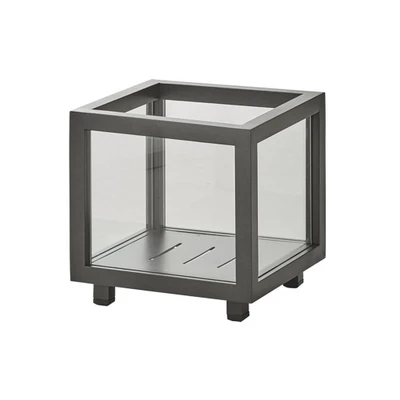 Bild av Cane line Lightbox Lykta Lava grey Small B: 23 x D: H: 22 cm