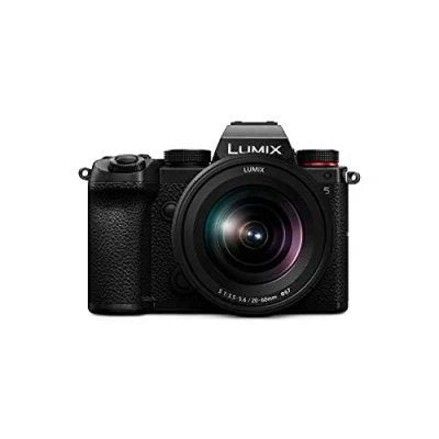 Bild av Panasonic Lumix DC S5K Digitalkamera spegellöst 24.2 MP Fullständig ram 4 K / 60 fps 3x optisk zoom 20 mm F3.5 5.6 lins Wi Fi, Bluetooth svart