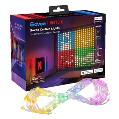 Bild av Govee WiFi &amp; Bluetooth Curtain Light (Netflix version)