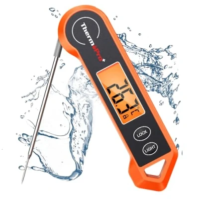 Bild av ThermoPro TP19H Kötttermometer Grilltermometer Digital termometer Matlagning Stektermometer med lång sond och LCD skärm Kökstermometer för biff, mat Te BBQ Baksocker
