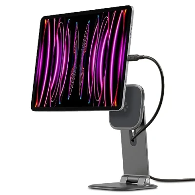 Bild av Spigen OneTap Easel Magnet Tablet Stand space gray