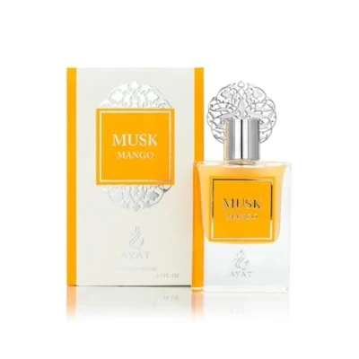 Bild av Ayat Perfumes Prestige Complete Musk Collection Box Eau de Parfum 50 ml, mysk 5 parfymerade oljor 12 ml och salva av 18gr Dubai parfym (Musk Mango)