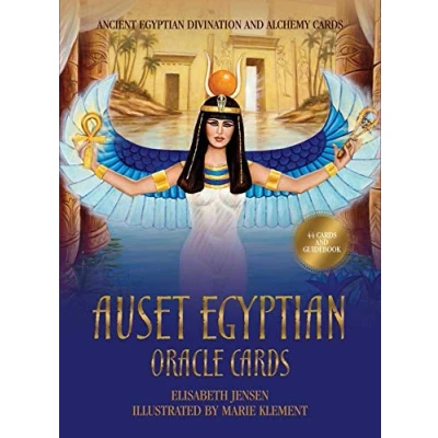 Bild av Auset Egyptian Oracle Cards: Ancient Divination and Alchemy Cards