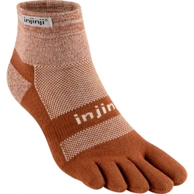 Bild av Injinji 2.0 Run Midweight Mini Crew strumpor Unisex, röd, S