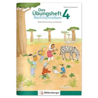 Bild av Das Übungsheft Rechtschreiben 4: Methodentraining und Diktate, Deutsch, Klasse 4