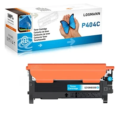 Bild av LOSMANN toner kompatibel med Samsung P404 CLT P404C för 404S K404S C404S M404S Y404S Xpress SL C430W C480FW C480 C430 C480FN C433 (1x Cyan)
