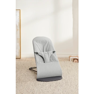 Bild av BabyBjörn Bliss Babysitter Vävd, Light Grey Melange