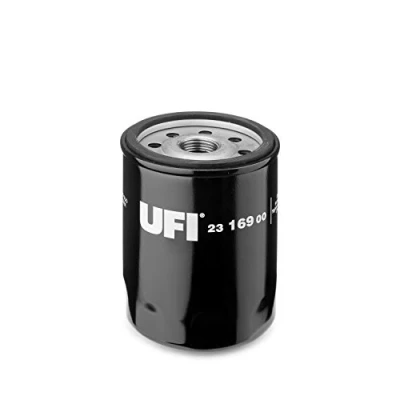 Bild av UFI 23.169.00 Filtre à huile 3/4 16 UNF avec deux clapets de non retour vissé FIAT: Panda I 3/5 portes, Uno 127 portes