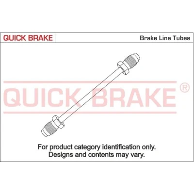Bild av QUICK BRAKE CN 0150A A Conduite de frein VOLKSWAGEN: Polo III 3/5 portes, TRANSPORTER 3 Kasten, 3, FORD: MONDEO 2