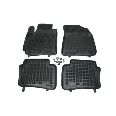 Bild av REZAW PLAST 201616 Ensemble de tapis sol Caoutchouc avant et arrière 4 noir HYUNDAI: i20 II 3/5 portes