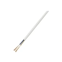 Bild av TRU COMPONENTS 1566996 Anslutningskabel 2 x 0,75 mm² Vit 10 m
