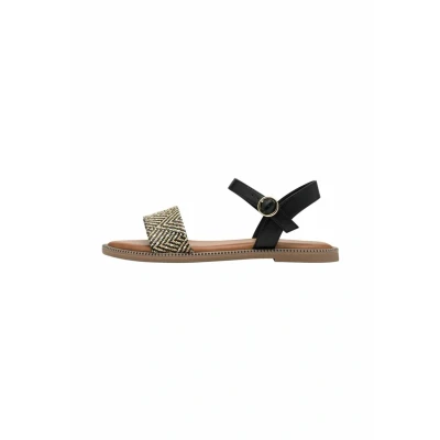 Bild av s.Oliver Damer 5 28133 42 platta sandaler, svart, 37 EU, EU