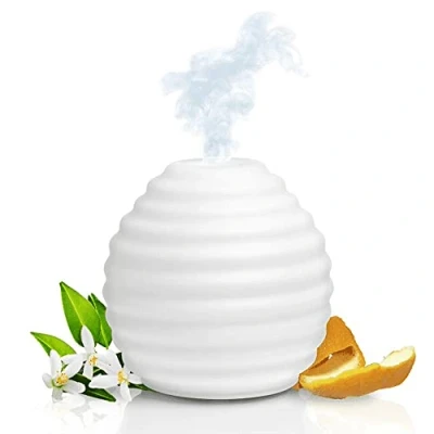 Bild av Puressentiel Ultrasonic Diffuser luftfuktare Api omgivande ljus, tyst aromaterapi och sensoriskt välbefinnande eteriska oljor håller upp till 6 timmar klar
