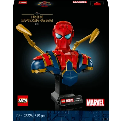Bild av LEGO DC Super Heroes 76326 Iron Spider Man byst