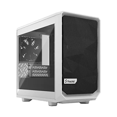 Bild av Fractal Design Meshify 2 Nano White Tempered Glass Clear Tint