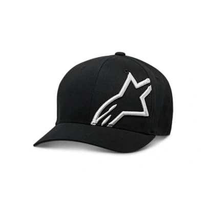 Bild av Alpinestars Svart flexfit Keps Corp Shift 2 Black/White @ Hatstore