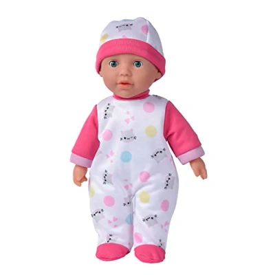 Bild av Simba 105140004 Laura Docka Sötnos Dockan Från Toys i Pyjamas med Kattmotiv samt Blundögon och 5 Ljud, 30 cm, 1 år