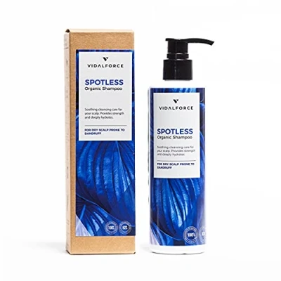 Bild av SPOTLESS, schampo mot Seborrhoeic Dermatitis och Anti Dandruff Shampoo I Organic for Sensitive Scalp