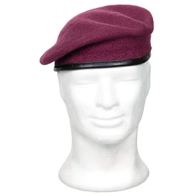 Bild av MFH 10104 Bundeswehr Commando Basker, Bordeaux, 55 cm