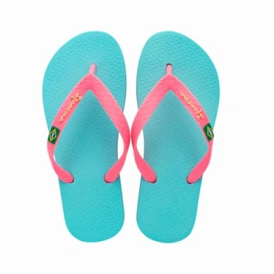 Bild av Ipanema Classic Brasil II, Flip flops för män och kvinnor, EU, Bb614 Ljusblå rosa, 25.5 EU