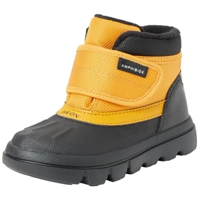 Bild av Geox Baby pojkar B Willaboom Boy från Ankle Boot, Curry Black, 23 EU