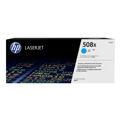 Bild av HP 508X / CF361X High Capacity Cyan Toner Tonerkassett Blå