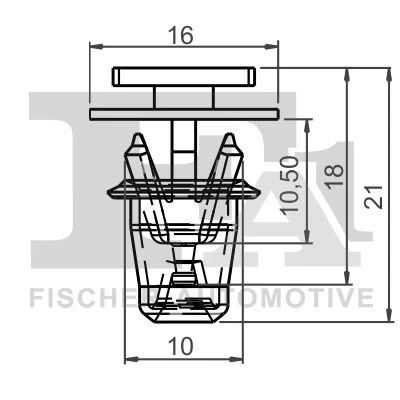 Bild av FA1 12 40030.5 Clip, list