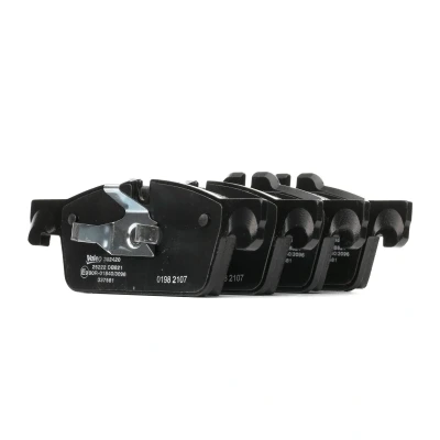 Bild av VALEO 302420 Jeu de plaquettes frein Essieu avant contact signal d&#039;usure exclu avec tôle anti bruit PEUGEOT: 508 I Berline, SW