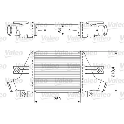 Bild av Laddluftkylare VALEO 818638