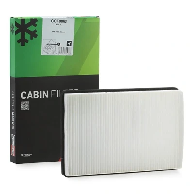 Bild av CHAMPION CCF0063 Filtre d&#039;habitacle de pollens, à particules 268 177 30 VOLVO: V70 I, 2, XC70 I Cross Country