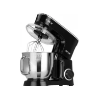 Bild av MPM MRK 19 professionell bageri köksrobot orbital konditormixer, 2 200 W max. 6,5 l rostfritt stålskål, 6 hastigheter + pulsfunktion, planetsystem, lock, 3 tillbehör