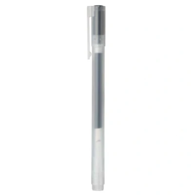 Bild av Muji Set med 5 svarta gelpennor 0,5 mm svart