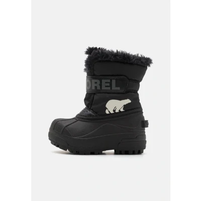 Bild av Sorel Childrens Unisex Vinterstövlar för barn, Storlek: 31, Black/charcoal Textil/syntet