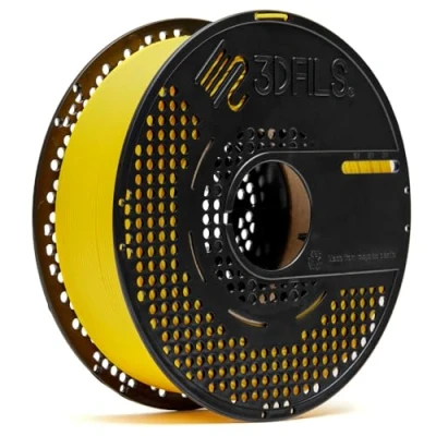 Bild av 3DFILS PLA filament för 3D utskrift Neat Winding esFil MAX: 1,75 mm, 1 kg, gul