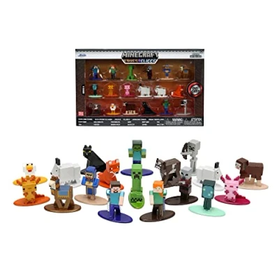 Bild av Jada Toys Minecraft Caves &amp; Cliffs Nano Figurset 18 st