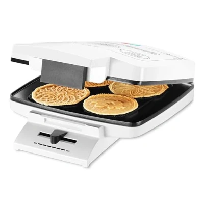 Bild av Trisa Bricelet Classique Våffeljärn Non stick beläggning, hopfällbar, Kontrolljus, steglös temperaturregulator Vit
