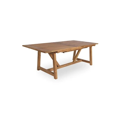 Bild av Sika George teak Udtræksbord Matbord 200/280 x 100 cm B200 D100 H73