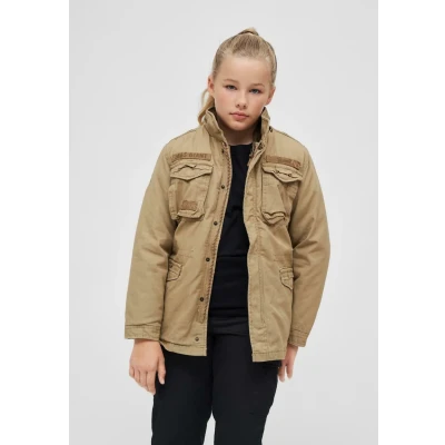 Bild av Brandit Parkas för barn, Storlek: 122/128, Camel