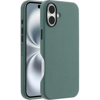 Bild av OtterBox Symmetry Cactus Leather Apple iPhone 16 Plus Juniper Sprig green