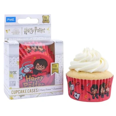 Bild av PME Harry Potter cupcake formar foliebelagda, set med 30, de goda