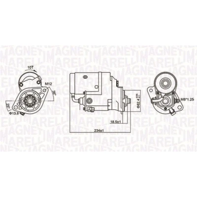 Bild av Startmotor Magneti marelli 063721154010