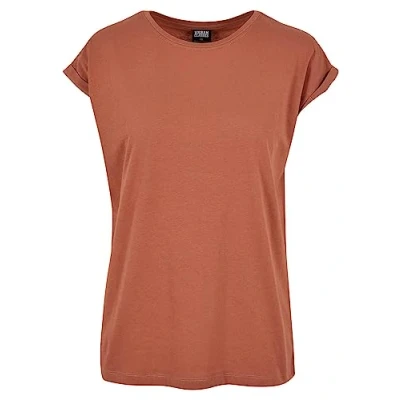 Bild av Urban Classics Extended Shoulder Tshirt bas, Storlek: Small, Terracotta