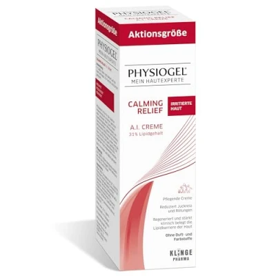 Bild av PHYSIOGEL lugnande Relief A.I. Kräm 200 ml hudkräm för känslig hud regenererande kroppskräm vid klåda och irritation i huden