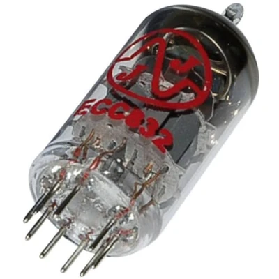 Bild av n.A. 12DW7/ECC832 Double Triod Electronic Tube 100 V 0,5 mA antal poler (num): 9 Fäste: noval Innehåll 1 st
