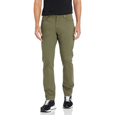 Bild av Amazon Essentials Herr Athletic Fit 5 ficka stretch twill byxa (finns i stora och långa), olivfärgad, 28 B x L