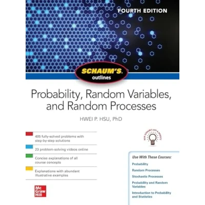 Bild av Schaum&#039;s Outline of Probability, Random Variables, and Processes, Fourth Edition