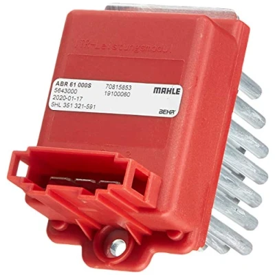 Bild av MAHLE ORIGINAL ABR 61 000S Régulateur, pulseur d&#039;air habitacle VOLKSWAGEN: GOLF 4, TRANSPORTER 4 Bus, 3, SEAT: Ibiza 2, AUDI: A3 3/5 portes