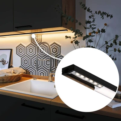 Bild av Paulmann Base aluminiumprofil med diffusor, 200 cm