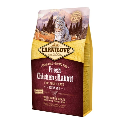 Bild av Fresh Chicken &amp; Rabbit Adult Gourmand Torrfoder för Katt 6 kg
